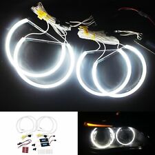 For BMW E46 CCFL Angel Eyes Light Lamp 131mm&146mm Halo Ring Non-projector White