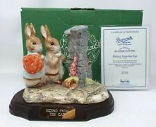Beswick Beatrix Potter Hiding From The Cat Excellent Condition Ltd Ed 2795/3500