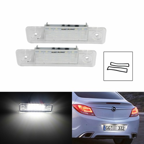 Led licence number plate - number,