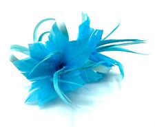 Ladies Satin Feather Comb