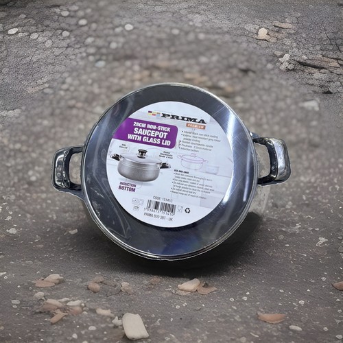 28cm prima non stick saucepan - prima, non-stick
