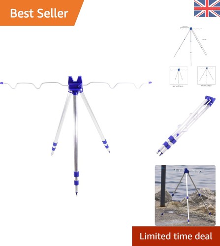 Aluminum fishing rod tripod - rod,
