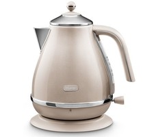 De’Longhi KBOT3001.BG Jug Kettle Icona Metallics Anti-limescale Filter Gold