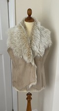 Oasis Faux Sheepskin Waistcoat