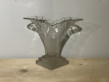 Walther & Sohne GRETA Clear And Frosted Glass Vase