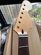Large Headstock Guitar Neck Stainless 22 Fret Rosewood Fretboard for Fender Stra