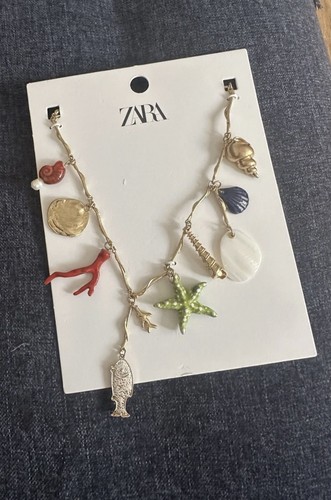 Zara multi charm - zara, necklace