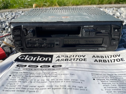 Clarion car radio cassette - car, radio/cassette