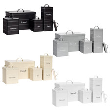 5 Piece Metal Kitchen Storage