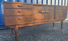 Teak Sideboard Retro Mid Century Modern Vintage 1960 1970s FREE GB Delivery 🚚🚚