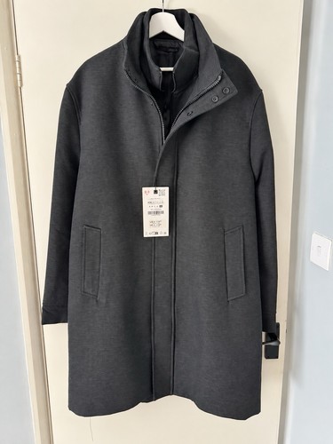 Zara man men grey - men’s, coat