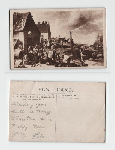 Postcard fine art - -,