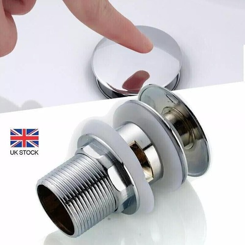 New pop drain valve - drain, chrome