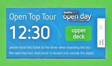 Reading Buses Open Day - Open Top Bus Tour Ticket - 2025 - * Creased