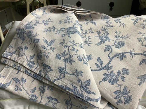 French isabelle bird toile - isabelle,