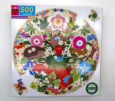 Eeboo 500 Piece Round Puzzle