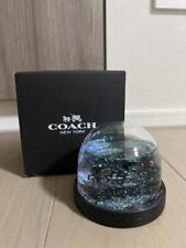 COACH Snow Dome Globe Carriage