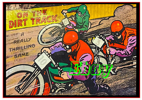 Retro speedway game - game, with