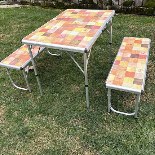 Vtg coleman camping table - vtg-coleman,