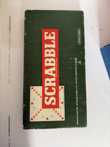 Vintage spears scrabble board - vintage,