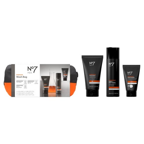 Men energising wash - wash, bag