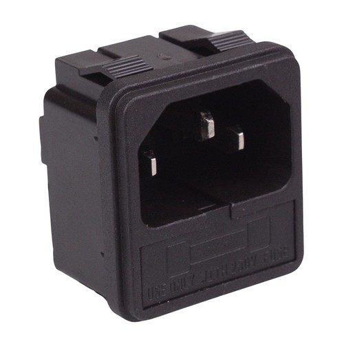 C14 iec fused inlet - c14,