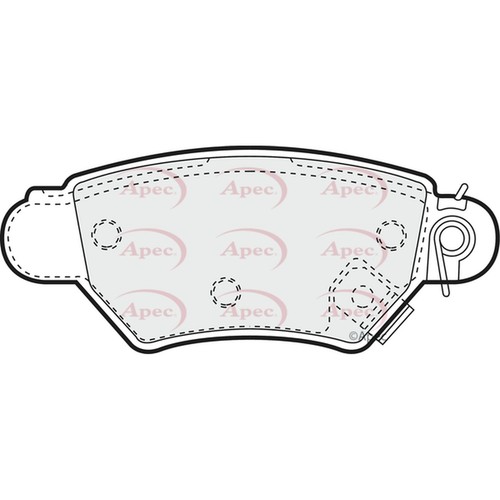 Brake pads set for vauxhall - brake,