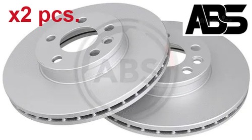 Pcs front brake disc - x2,