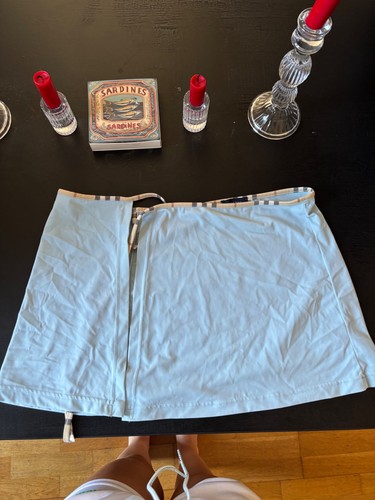Baby blue burberry - swim, skirt