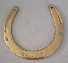 VINTAGE BRASS HORSESHOE SHAPED