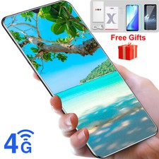 2025 New Mobile Phone Unlocked Cheap Android Smartphone 8 Core Dual SIM 6.5 Inch