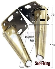 4 Metal Furniture Legs 155mm