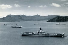 Royal Navy aircraft carrier