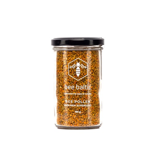 Raw bee pollen 160g - raw,