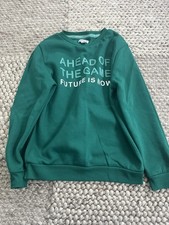 Boys Green Jumper Size 11-12