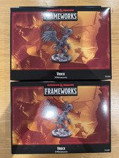 Dungeons and Dragons DnD Pathfinder Miniatures Models Frameworks Vrock x2