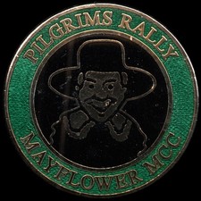Pilgrims Rally pin badge (r
