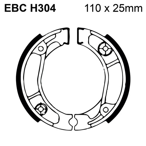 Ebc organic brake shoes spring - ebc,