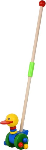 Wooden push toy - push, toddler