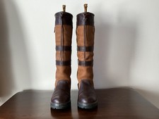 Dubarry Brown Galway Regular Fit Country Boot Size UK 6 EU 39.5 Used