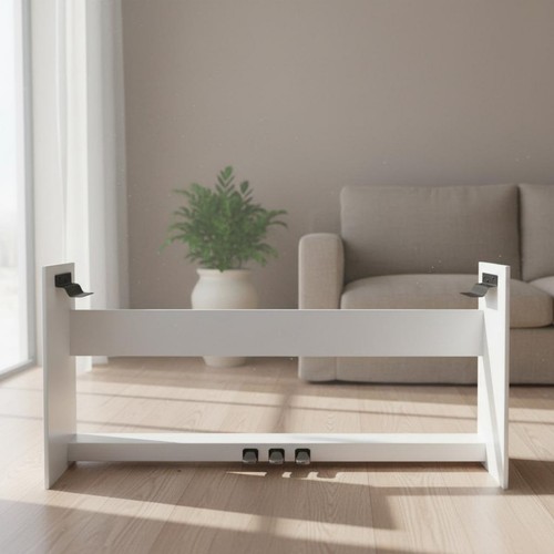 Wooden piano stand - with, 3