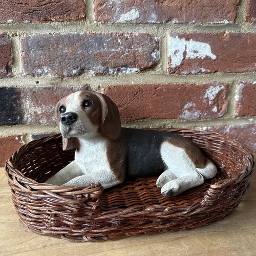 Vintage sandicast beagle dog - sandicast,