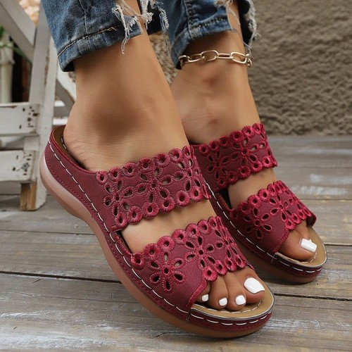 Womens summer wedge heel - womens,