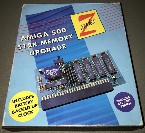 Zydec 512kb amiga memory - zydec,
