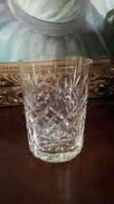 VINTAGE CUT GLASS TUMBLER