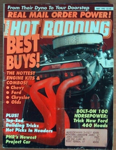 Popular hot rodding 1992 - hot,
