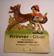 Vintage Cardboard Advertising