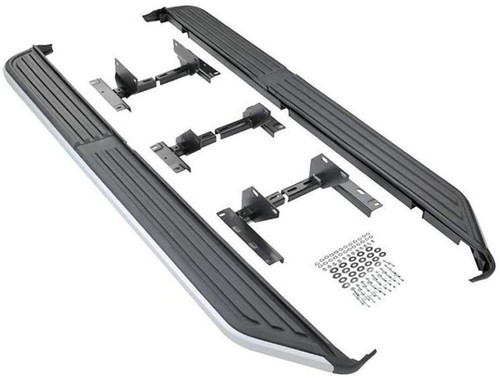Running boards side steps fits - running,