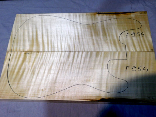 Flame maple drop top - flame,