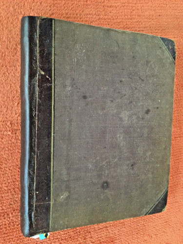 Mid victorian scrap album with - album,